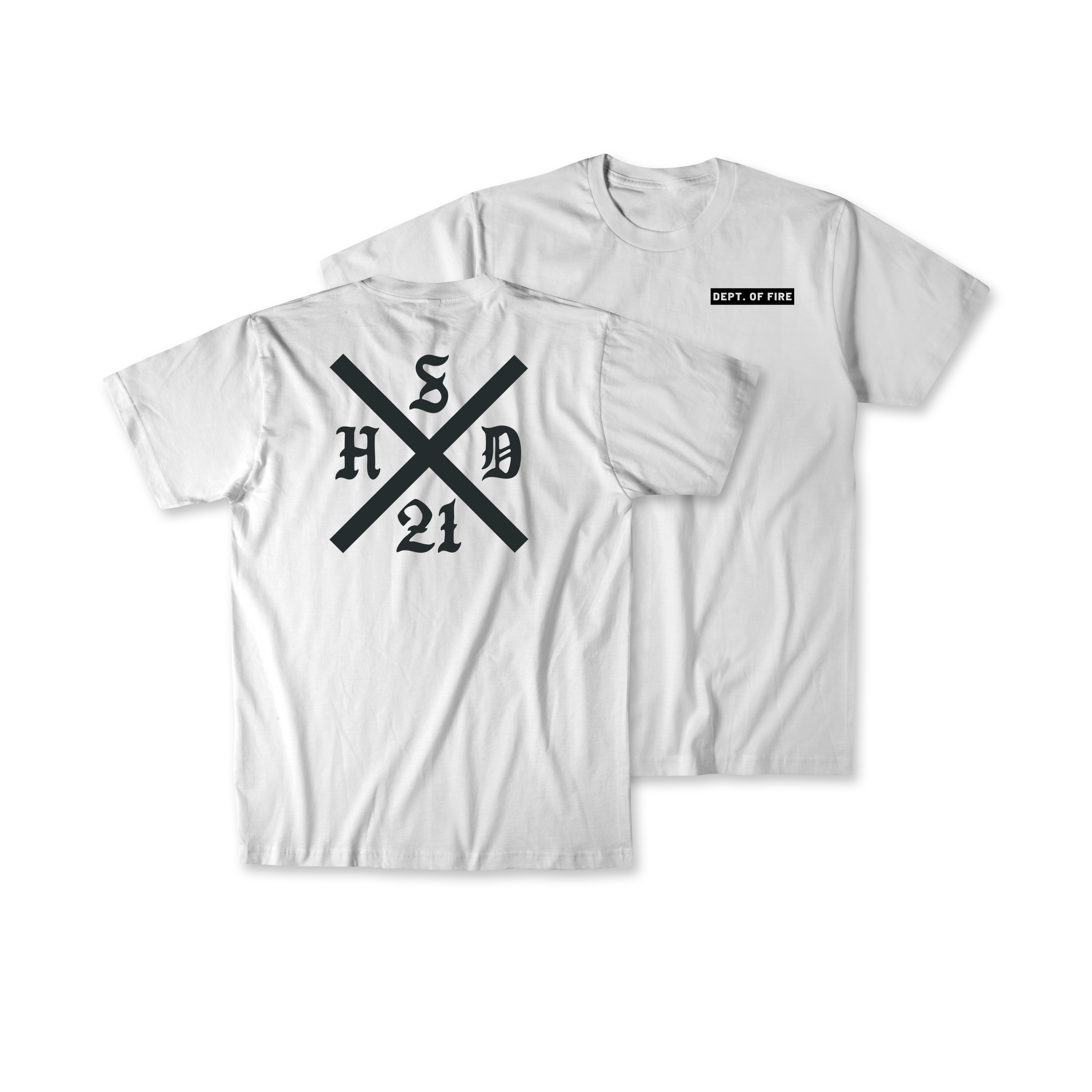 Dept. Of Fire - Squad House Designs T-shirt